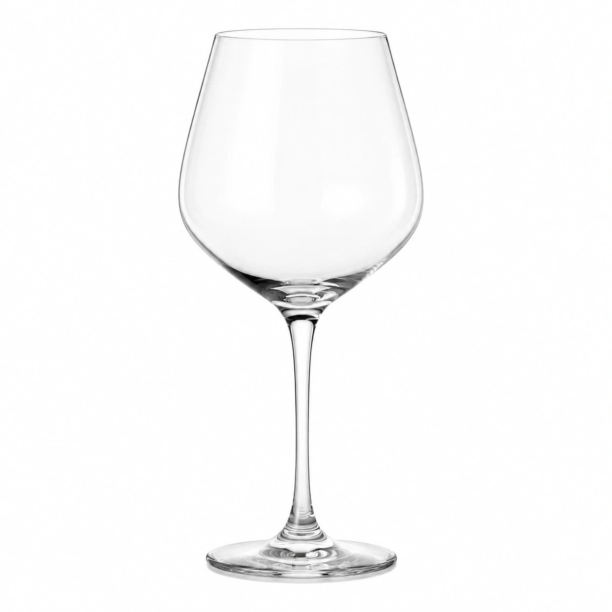 Calice da vino 500 ml in vetro trasparente 23 cm - coppa ampia per degustazione