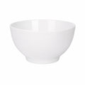 Ciotola 18 cm in ceramica bianca per alimenti - design minimalista
